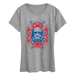 Women's - Star Wars - American Trad Tattoo Short Sleeve Graphic T-Shirt - 1 of 4