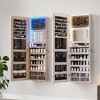 Vlsrka Wall/Door Mounted LED Jewelry Storage Mirror Cabinet - 2 of 4