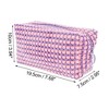 Unique Bargains Women's Pillow Shaped Makeup Bag 1 Pc - 3 of 3