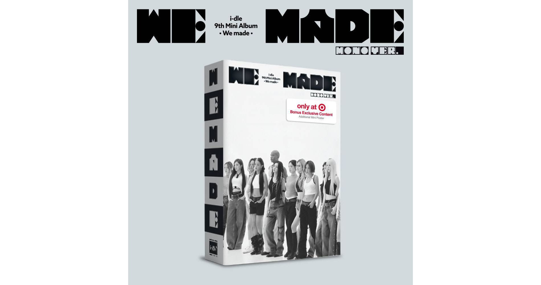I-dle - We made (Target Exclusive, CD)