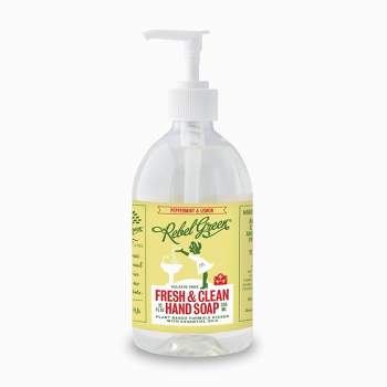 Rebel Green Hand Soap - Peppermint Lemon - 12oz/2ct