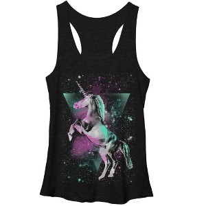Women's Lost Gods Epic Unicorn Racerback Tank Top - 1 of 3