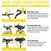 Dual Plunger Hydraulic Transmission Jack with 1322lbs Capacity, 33.5"-69" Adjustable Height,  Stable Foot Pedal Control, 8MM Non-Slip Pad - 3 of 4
