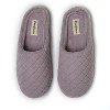 Dearfoams Women's Leslie Quilted Microfiber Terry Memory Foam Clog House Slipper - 4 of 4