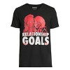 Seven Times Six Child's Play T-Shirt Men's Relationship Goals Short Sleeve Tee Black - 3 of 4