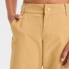 Boys' Solid Swim Shorts - art class™ Tan - image 2 of 3