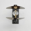 ET2 Lighting Pearl 2 - Light Wall Light in  Black/Natural Aged Brass - 2 of 3