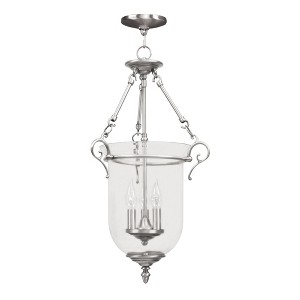Livex Lighting Legacy 3 - Light Chandelier in  Brushed Nickel - 1 of 1