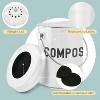 EPICA 1.3 Gallon Stainless Steel Countertop Compost Bin | Odorless Kitchen Composter with Lid & Filters - 4 of 4