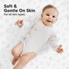 KeaBabies Mini Crib Sheets for Baby Girls, Boys, 2-Pack Soothe Pack and Play Sheets Fitted, Organic Pack N Play Mattress Sheet - 4 of 4