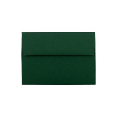JAM Paper 4Bar A1 Invitation Envelopes 3.625 x 5.125 Dark Green 63932585I