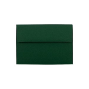 JAM Paper 4Bar A1 Invitation Envelopes 3.625 x 5.125 Dark Green 63932585I - 1 of 4