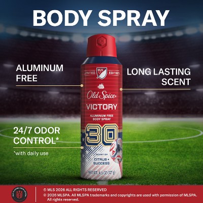Old Spice Red Collection MLS Victory 30 Body Spray - 4.5oz