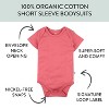 Honest Baby 10-Pack Organic Cotton Short Sleeve Bodysuits - 3 of 4