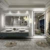 Apmir Super Bright Front & Back LED Lighted Anti-Fog Aluminum Alloy Framed Tempered Glass Bathroom/Vanity Mirror with ETL & 3-Year Warranty - 3 of 4