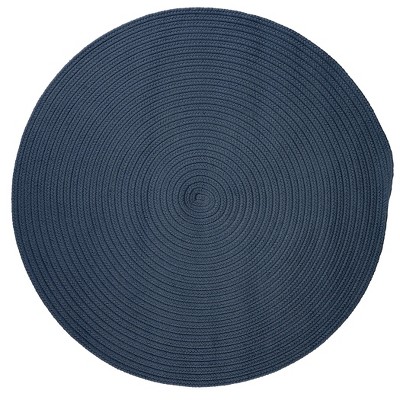 Colonial Mills Boca Raton - Lake Blue 6 Ft round Round Rug Indoor/Outdoor 100% Polypropylene