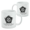 Supernatural Anti Possession Symbol Ceramic Coffee Mug, Novelty Gift Mugs for Coffee, Tea and Hot Drinks, 11oz, White - 2 of 4