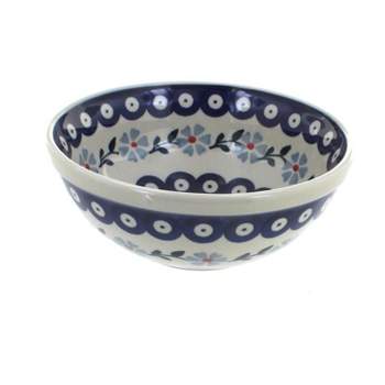 Blue Rose Polish Pottery Manufaktura Cereal Bowl
