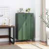 FurnitureR Locker Cabinet for Employees with helves Hanging Rod, 54" Freestanding Steel Storage Locker for Gym, Office, School, Home, Office, Green - 2 of 4