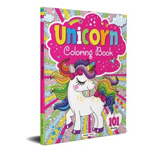 101 Unicorn Colouring Book - by  Wonder House Books (Paperback) - 1 of 1