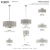 Livex Lighting Park Ridge 2 - Light Semi-Flush Mount in  Brushed Nickel - 2 of 4