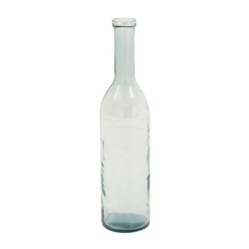 Recycled Glass Spanish Vase Clear - Olivia &#38; May, 1 of 9