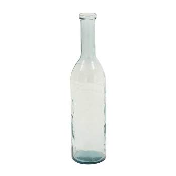 Recycled Glass Spanish Vase Clear - Olivia & May