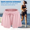Unique Bargains Womens Flowy Running Shorts Casual High Waisted Workout Shorts 1Pc - 2 of 4