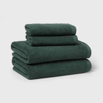 ClearloveWL Bath towel, 3pcs Cotton Towel Set +1 Bath Towels Bathroom Set  For Family Guest Bathrooms Gym Home Hotel Towels (Color : Army Green) :  : Home & Kitchen