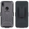 Nakedcellphone Combo for Jitterbug Smart3 - Hybrid Case and Belt Clip Holster - 3 of 4