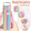 Tirrinia Single Wine Gift Bag, Portable Wine Cooler Bag, Insulated Bottle Carrier Tote, Wine Bag, Wine Lovers Must Haves, Valentine’s Day Gift Idea - 2 of 4