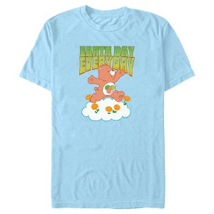 Men's Care Bears Earth Day Everyday Forest Friend Bear T-Shirt - 1 of 4