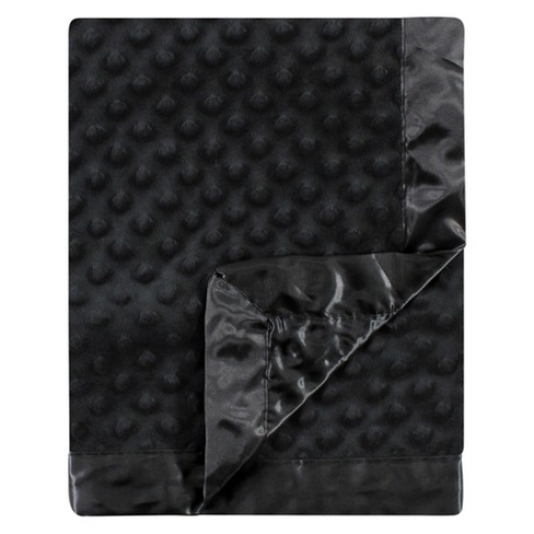 Hudson Baby Unisex Baby Plush Mink Blanket, Black, One Size : Target