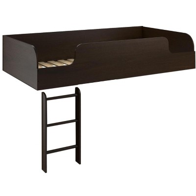 Ameriwood Home Elements Loft Bed Platform with Ladder
