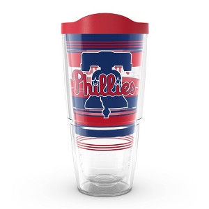 MLB Philadelphia Phillies 24oz Hype Stripes Classic Tumbler - 1 of 4