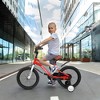 16 Inch Kids Bike, Children Bicycle With Training Wheels, Splash Guard, Reflectors, Pneumatic Tires, Comfortable Grips And Cushion, Kids' Bicycle - 4 of 4