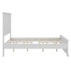 NicBex Full/Queen/King Size Farmhouse Solid Wood Bed Frame with Headboard for Adults/Boys/Girls,White - 4 of 4