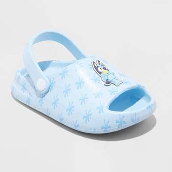 Toddler Bluey Comfort Slide Sandals - Blue