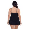 Trimshaper Women's Hank Handkerchief Tankini Swimsuit Top - 2 of 3