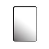 NicBex 16" x 24" Recessed Black Metal Framed Medicine Cabinet with Mirror & Adjustable Shelves, Wall Mirror with Storage for Bathroom, Matte Black - 3 of 4