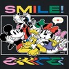 Women's - Disney - Mickey, Pluto, Minnie, Donald Duck, Goofy & Daisy Cropped Graphic T-Shirt - 2 of 4