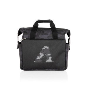 MLB Arizona Diamondbacks On The Go Soft Lunch Bag Cooler - Black Camo - 1 of 4