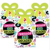 Big Dot of Happiness Through the Decades - Square Favor Gift Boxes - 50s, 60s, 70s, 80s, and 90s Party Bow Boxes - Set of 12 - 2 of 4