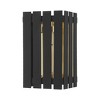 Livex Lighting Greenwich 1 - Light Wall Light in  Black/Satin Brass - 3 of 4