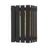 Livex Lighting Greenwich 1 - Light Wall Light in  Black/Satin Brass - image 3 of 4