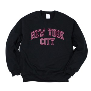 Simply Sage Market Embroidered New York Varsity Sweatshirt - 1 of 4