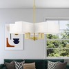 Livex Lighting Rubix 5 - Light Chandelier in  Satin Brass - 2 of 4