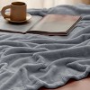 Cozy Comfort by Bedsure | Flannel Blanket Solid 260GSM Soft Fuzzy Plush Bed Blanket - 4 of 4