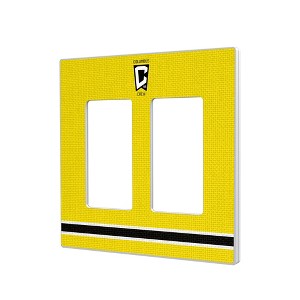 MLS Eastern Conference Teams Stripe Hidden-Screw Light Switch Plate for Double Rocker - 1 of 4