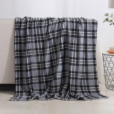 Comfort Flannel Blanket Super Soft Christmas Prints Throw Blanket Christmas Gift.